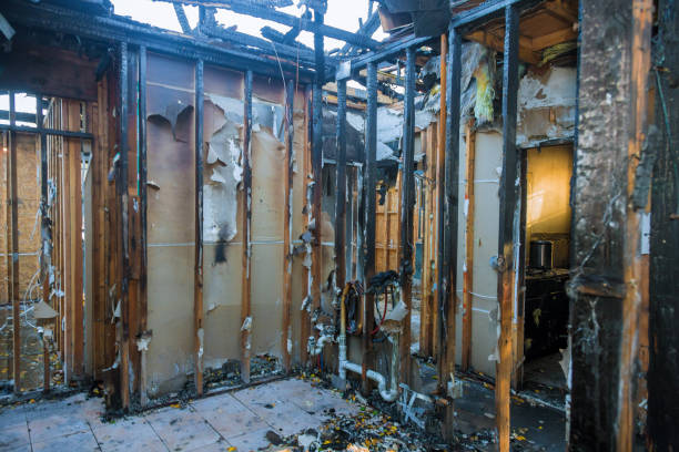 Professional Fire Damage Removal technician working in Santa Nella, CA